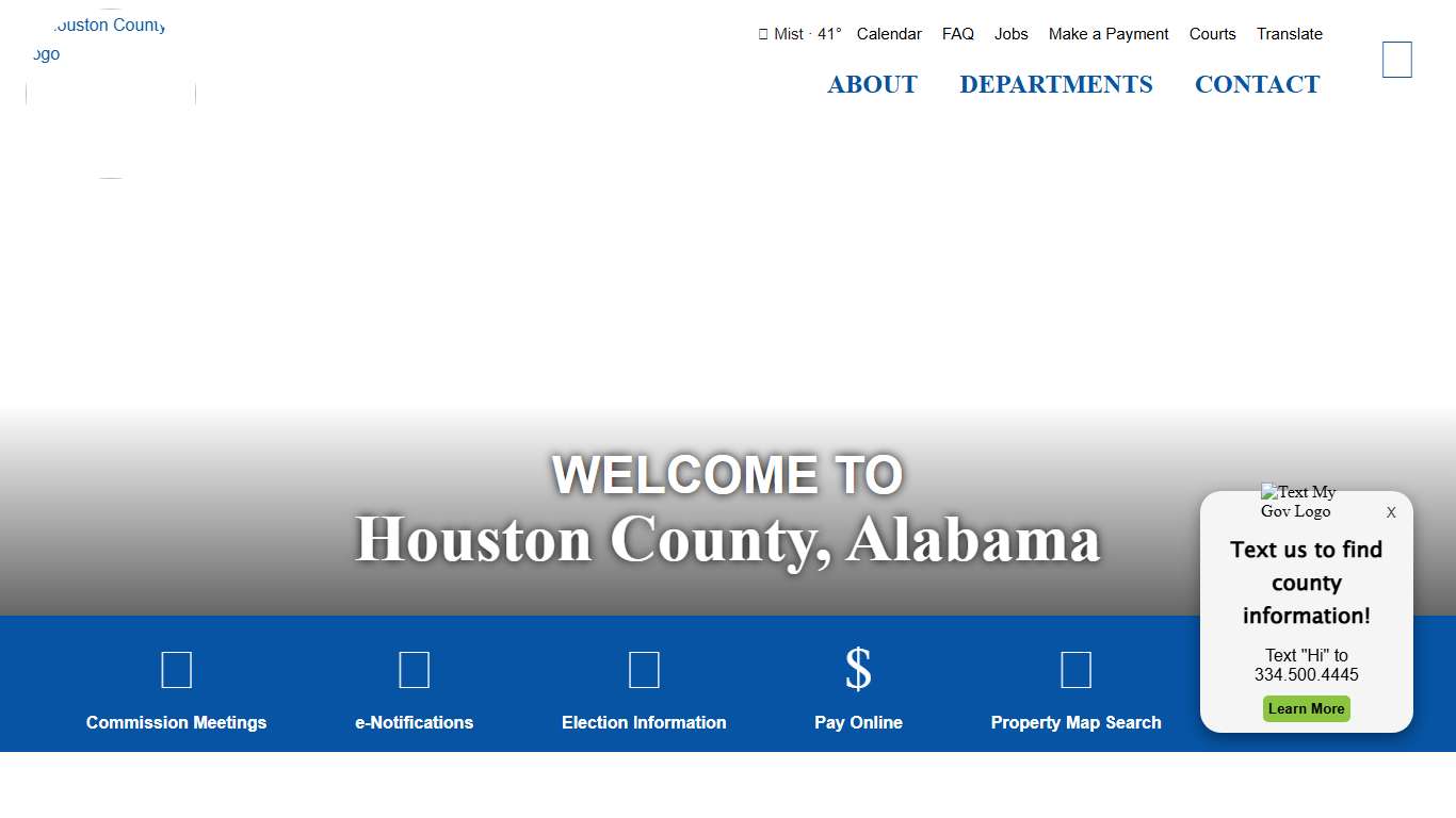 Houston County, Alabama - County Government and Services